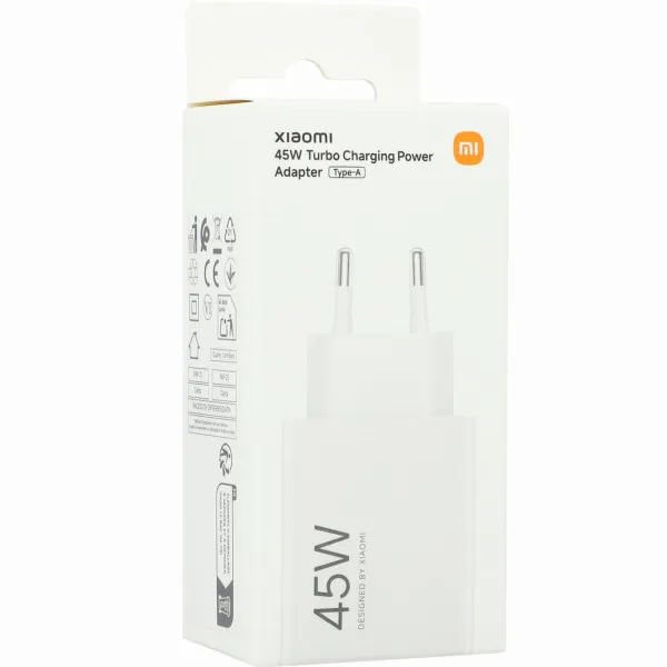 Xiaomi 45W Turbo Charging Power Adapter (Type-A) USB-A EU punjac Slika 1