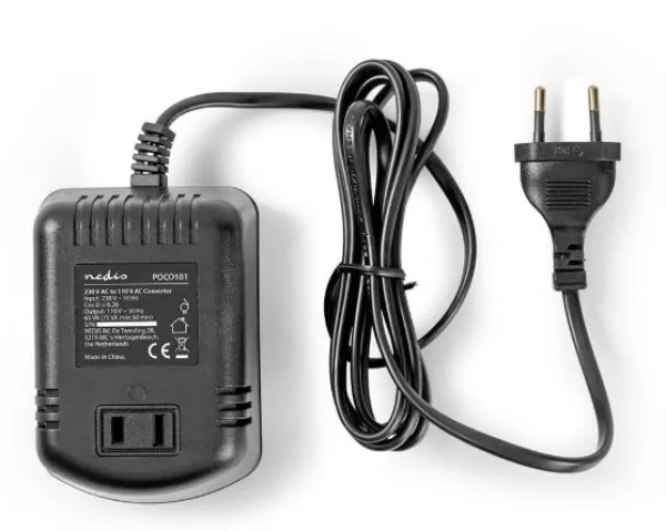 NEDIS POCO101 Konvertor snage, 230V AC 50Hz, 65W, Euro, Black Omogucava upotrebu opreme iz SAD u Evropi Slika 7