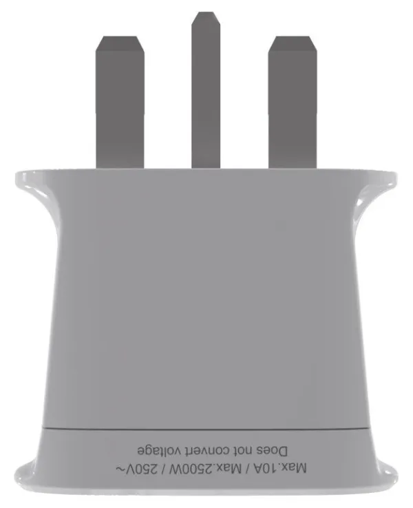 Travel adapter A-AC-UKMINTF Gembird UK suko 10A Slika 9
