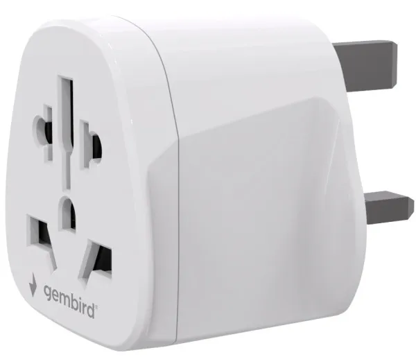 Travel adapter A-AC-UKMINTF Gembird UK suko 10A Slika 10