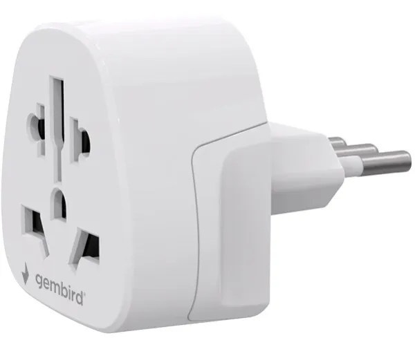Travel adapter A-AC-ITMINTF Gembird IT suko 10A Slika 4