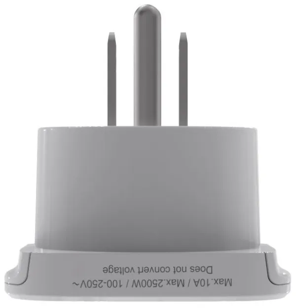 Travel adapter A-AC-USMINTF Gembird US suko 10A Slika 3