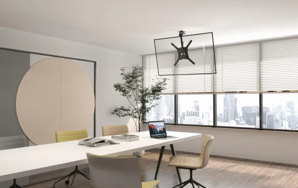 CM-55ST-01 Gembird TV plafonski nosac, VESA max. 40x40cm, 23-55inc max.20kg Udaljenost 520-614mm Slika 3