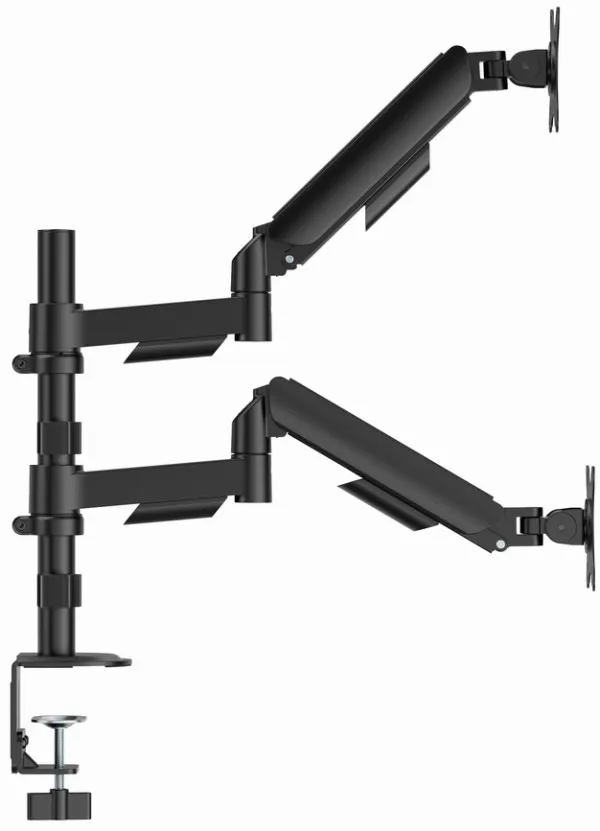 MA-DA2P-02 Gembird Podesivi dupli stoni drzac za monitor, tilt, 17-32 max.9kg Slika 6