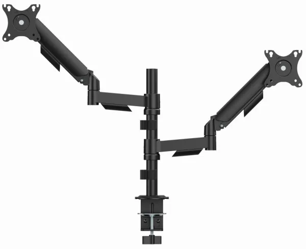 MA-DA2P-02 Gembird Podesivi dupli stoni drzac za monitor, tilt, 17-32 max.9kg Slika 3