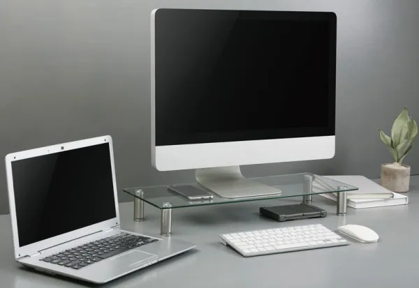 MS-TABLE-GM-01 Gembird postolje za monitor od kaljenog stakla 580x 210 x 90 mm Slika 8