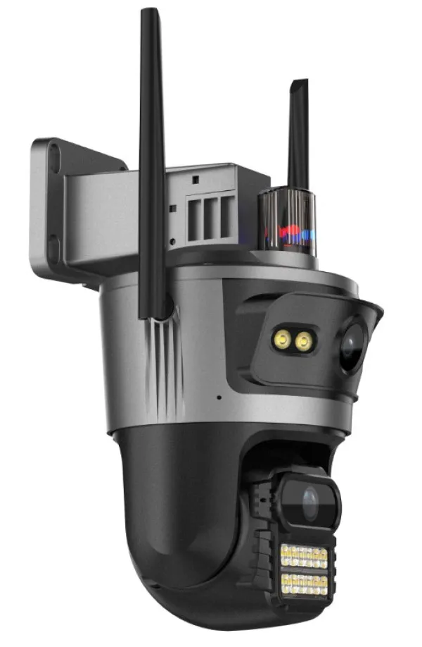 GEMBIRD CAM-IP4MP-TQ11-AOV-4G GMB kamera 4MP(2mp+2mp) H.265 EU Solar Camera, 3.8 Inch, ICSEE App, 3.6mm,IP66 Slika 3