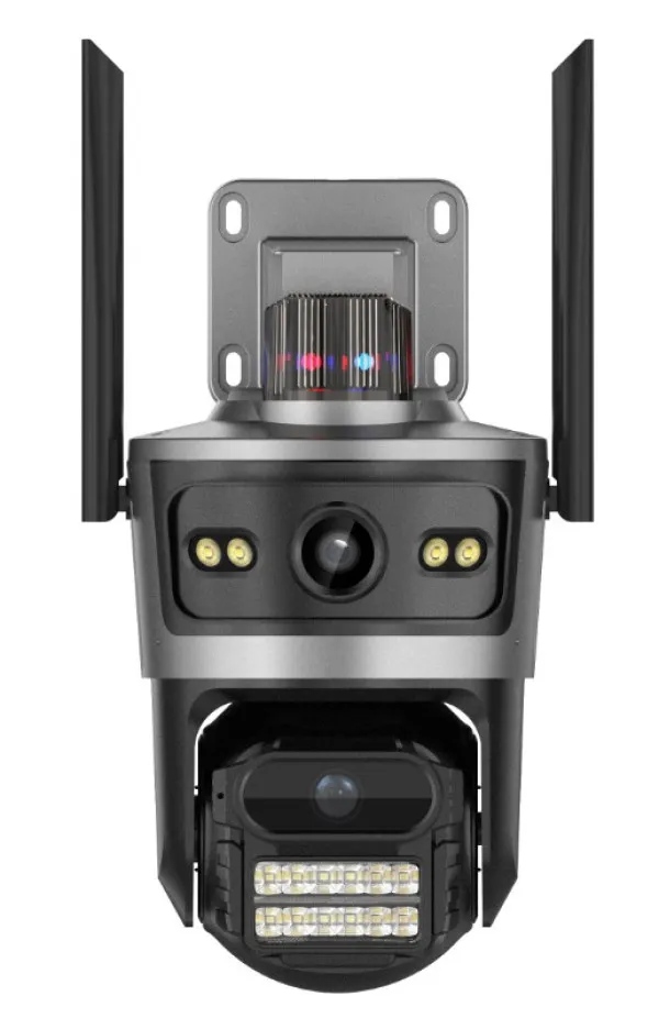 GEMBIRD CAM-IP4MP-TQ11-AOV-4G GMB kamera 4MP(2mp+2mp) H.265 EU Solar Camera, 3.8 Inch, ICSEE App, 3.6mm,IP66 Slika 2