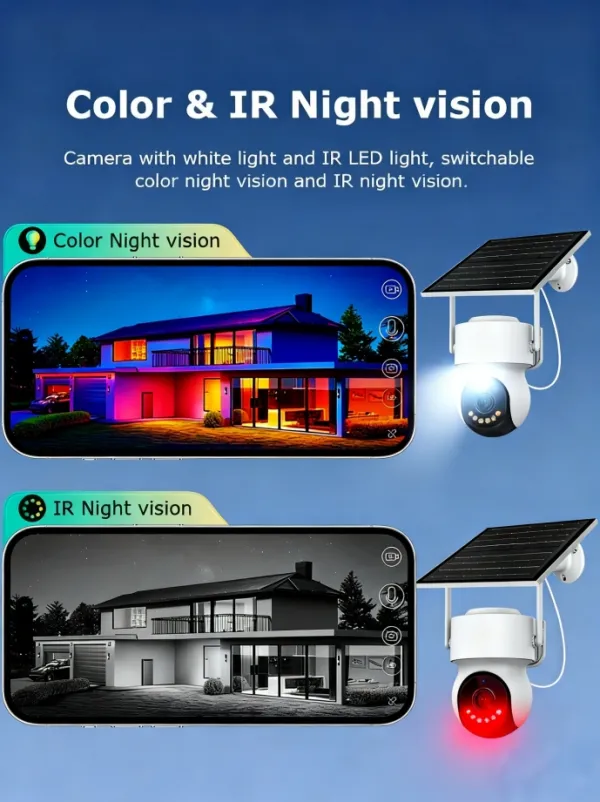 GEMBIRD CAM-IP4MP-TQ2-AOV-4G GMB kamera 4MP H.265 EU Solar Camera, 2.2 Inch, ICSEE App, 3.6mm,IP66 Slika 3