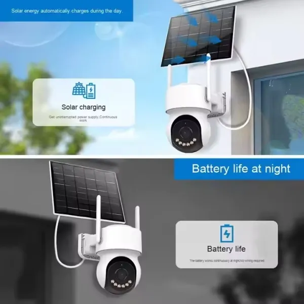 GEMBIRD CAM-IP4MP-TQ2-AOV-4G GMB kamera 4MP H.265 EU Solar Camera, 2.2 Inch, ICSEE App, 3.6mm,IP66 Slika 2