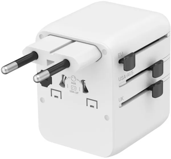 Travel adapter TPA-1A2C20-01-W Gembird Univerzalni 20W Slika 6