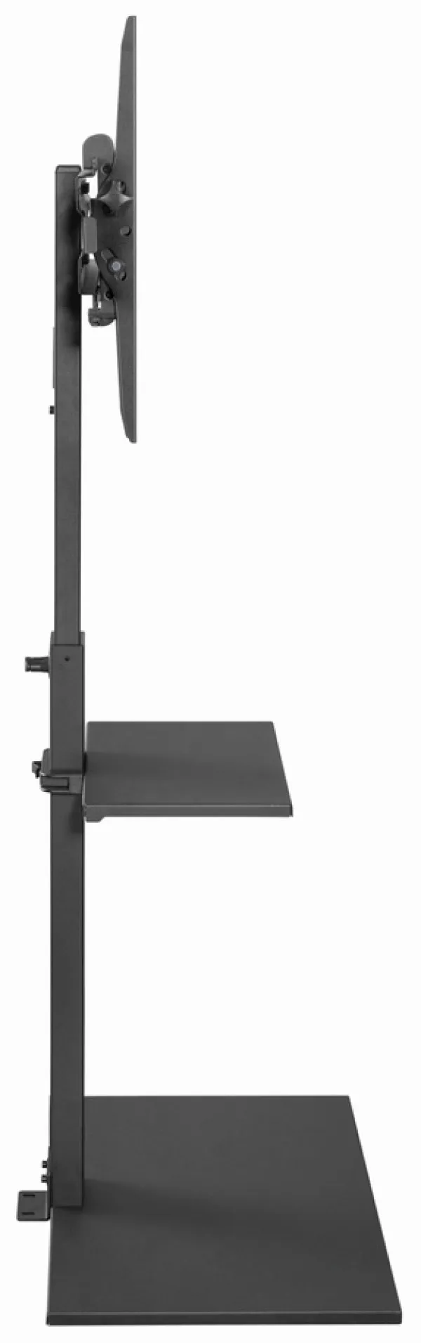 TVS-55T-02 Gembird Mobilni sto sa tockicima, tilt, 32-55, crne boje Slika 5