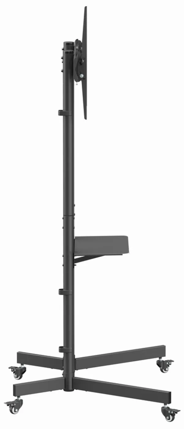 TVS-70T-01 Gembird Mobilni sto sa tockicima, tilt, 37-70, crne boje Slika 3