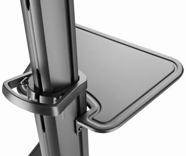 TVS-70T-02 Gembird Mobilni sto sa tockicima, 37-70, crne boje Slika 3