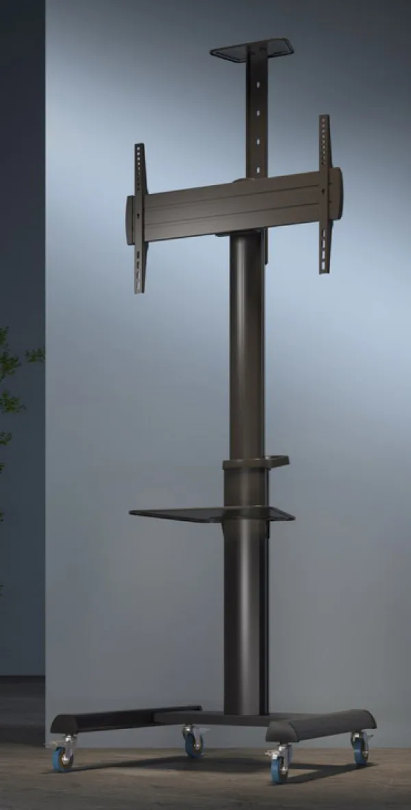 TVS-70T-02 Gembird Mobilni sto sa tockicima, 37-70, crne boje Slika 9