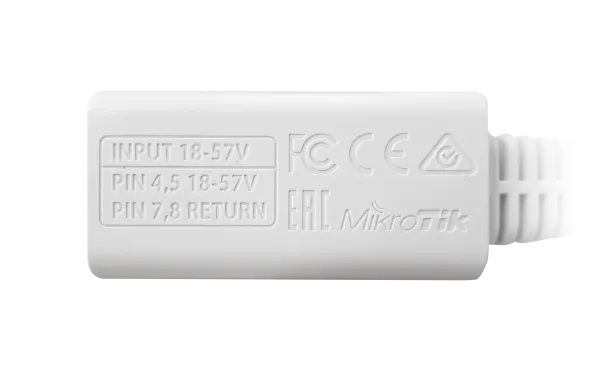 MikroTik Passive Gigabit PoE adapter sa LED Slika 1