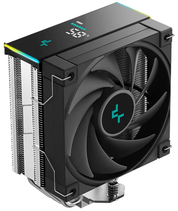 DeepCool AK400 DIGITAL SE 4xHeat Pipe, Real-Time CPU Screen, 1x120mm 1850 rpm 68,99 CFM, Intel/AMD Slika 7