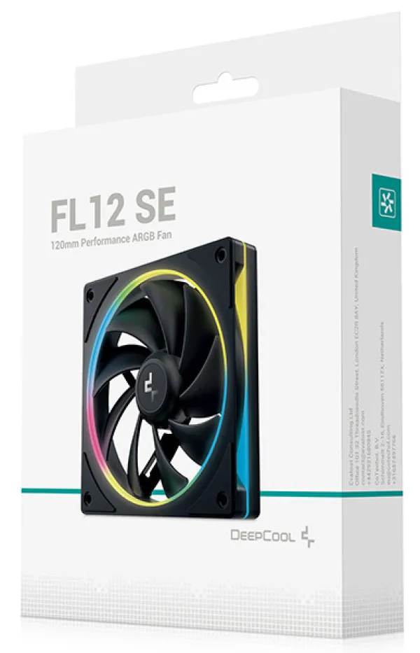 DeepCool FL12 SE 120x120x25mm ventilator RGB LED hydro bearing 1900rpm 50CFM 28dBa Slika 5