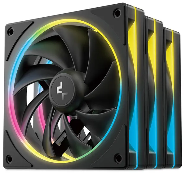 DeepCool FL12 SE 3in1, 120x120x25mm ventilator RGB LED hydro bearing 1900rpm 50CFM 28dBa Slika 6