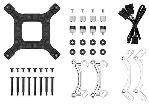 DeepCool LE240 V2 RGB vodeno hladjenje, Fans 500~2100rpm, LGA1851/1700/1200/1151/1150/1155/ AMD AM5/ Slika 3