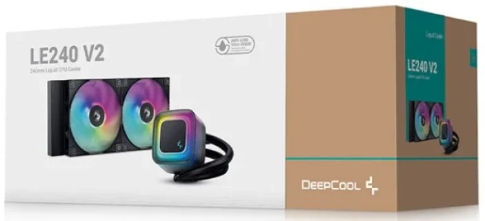 DeepCool LE240 V2 RGB vodeno hladjenje, Fans 500~2100rpm, LGA1851/1700/1200/1151/1150/1155/ AMD AM5/ Slika 5
