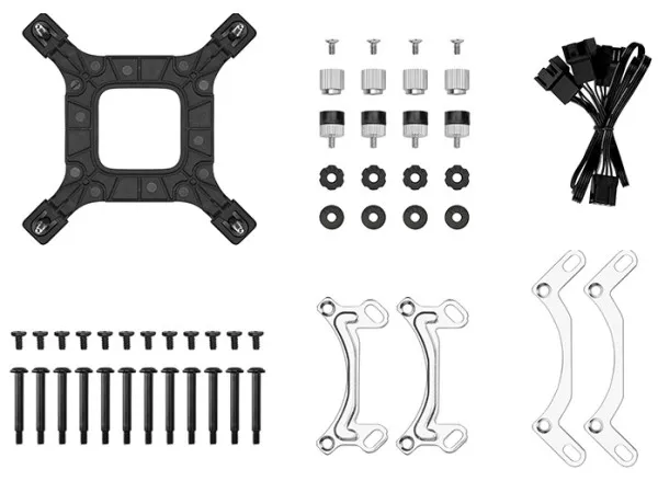 DeepCool LE360 V2 RGB vodeno hladjenje, 3 x Fans 500~2100rpm, LGA1851/1700/1200/1151/1150/1155/ AMD Slika 2