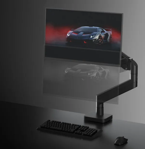 MA-DA1-04 Gembird podesivi drzac za monitor, tilt, 17-32 max.10kg Black Slika 4