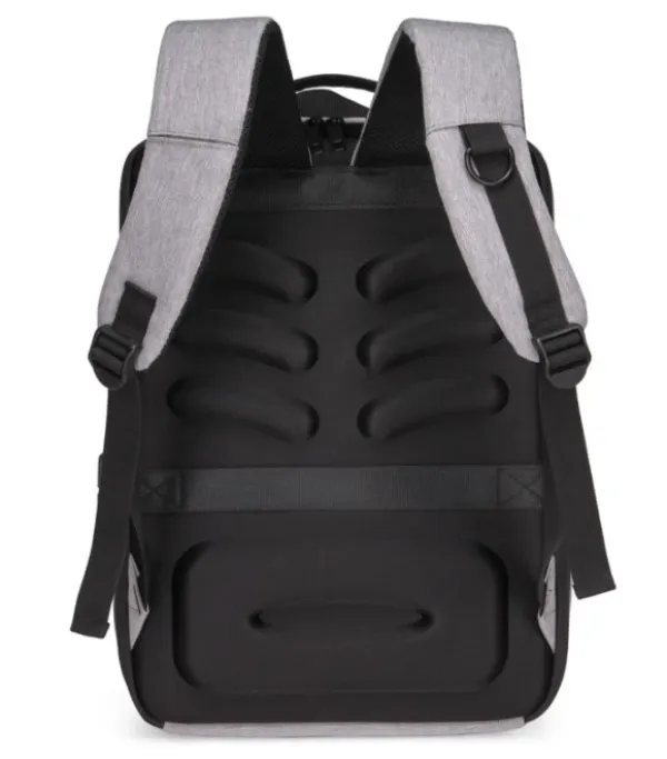 NCC-15-KLB022 Gembird Ranac za laptop 15,6inc 42x30x12cm, USB konektor, brava za zakljucavanje, 800g Slika 7