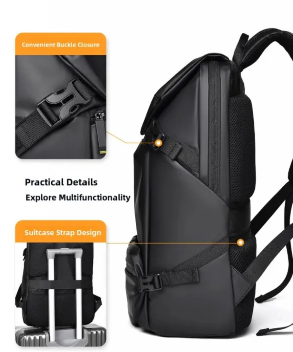 NCC-15-KLB016 Gembird Ranac za laptop 15,6/17inca 42x31x12cm + torbica, 600g Slika 3