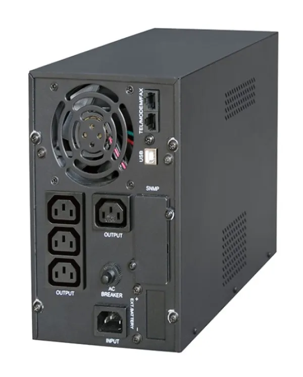 EG-UPS-PS2000-01 Gembird UPS sa stabilizatorom 2000VA (1600W) pure sine wave, LCD, USB, black Slika 4