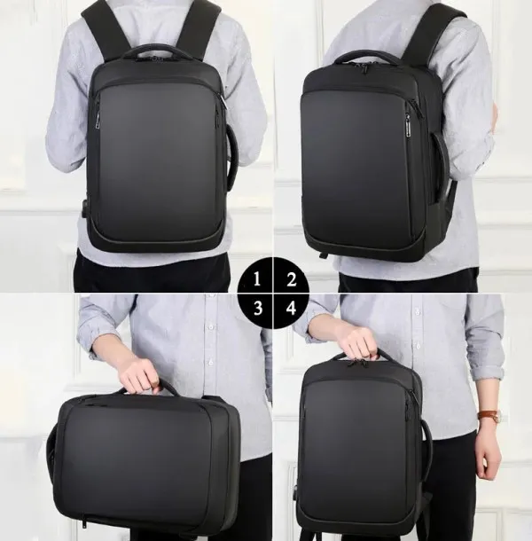 NCC-15-KLB018 Gembird Ranac za laptop 15,6inc 42x31x10cm, USB konektor, 750g Slika 7