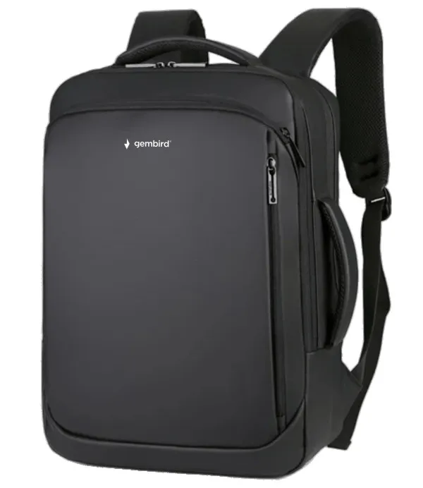 NCC-15-KLB018 Gembird Ranac za laptop 15,6inc 42x31x10cm, USB konektor, 750g Slika 1