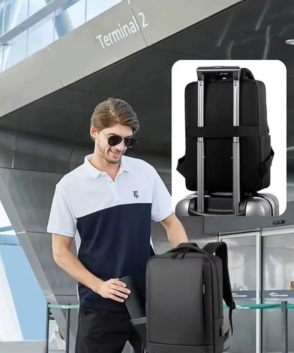 NCC-15-KLB021 Gembird Ranac za laptop 15,6inc 45x28x15cm USB konektor, 600g Slika 8