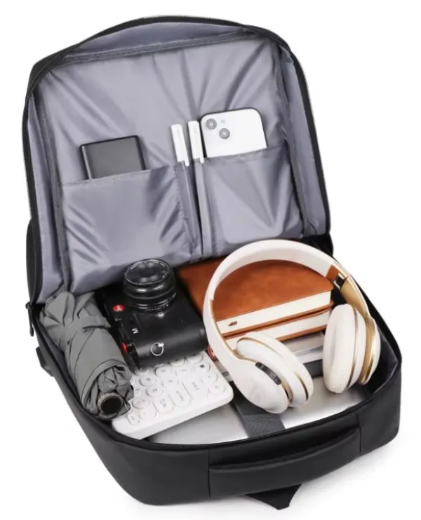 NCC-15-KLB020 Gembird Ranac za laptop 15,6inc 45x28x15cm USB konektor, 660g Slika 1