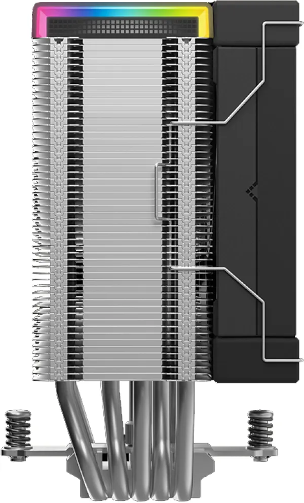 DeepCool AK500S DIGITAL SE 5xHeat Pipe, Real-Time CPU Screen, 1x120mm 1850 rpm 68,99 CFM, Intel/AMD Slika 4