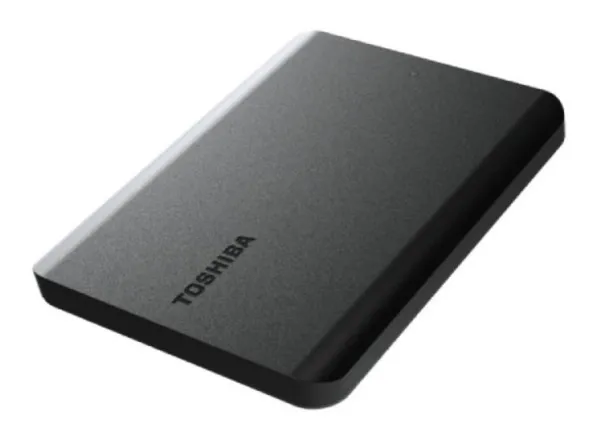 TOSHIBA Canvio Basics 1TB 2.5 inèa crni eksterni hard disk HDTB510EK3AA Slika 2