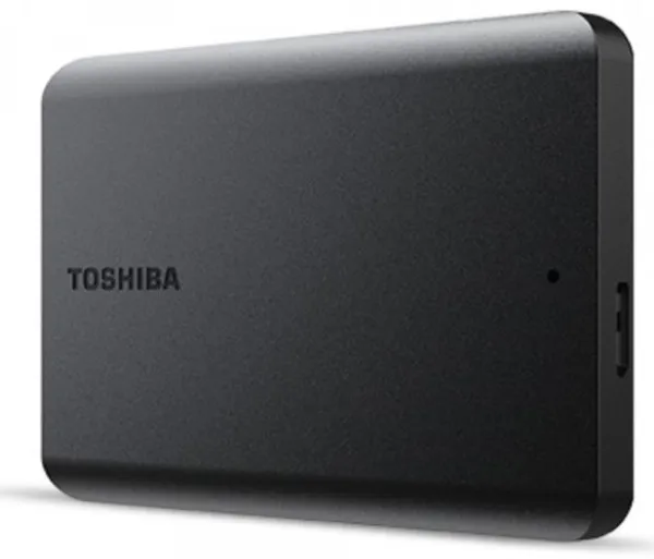 TOSHIBA Canvio Basics 1TB 2.5 inèa crni eksterni hard disk HDTB510EK3AA Slika 1