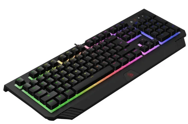 A4 TECH A4-B120N A4Tech Bloody NEON efekt, Gejmerska tastatura USB, US, Crna Slika 3