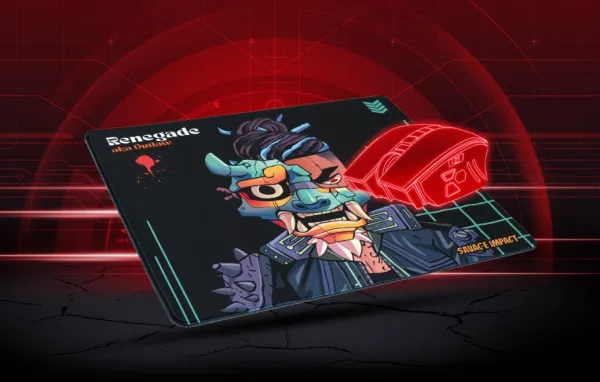 A4 TECH A4-BP45 RENEGADE A4Tech Bloody gejmerska podloga za misa 450x400mm, 5mm AKA OUTLAW Slika 3