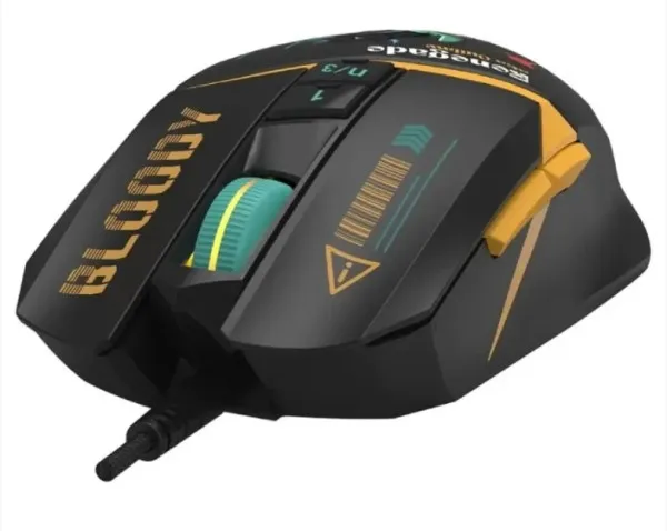 A4 TECH A4-W63 MAX RGB Renegade A4Tech Bloody RGB Gejmerski opticki mis, 2000Hz/100-12.000 Dpi, USB 129mm Slika 10