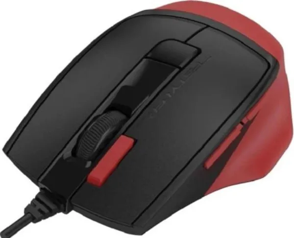 A4 TECH A4-FM45S AIR  A4Tech Fstyler opticki mis 125-1000Hz/1000-2400Dpi, 108mm, Silent, 7-but, USB, Red/blk Slika 5