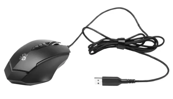 A4 TECH A4-V8M MAX ACTIVATED A4Tech 4-Core Bloody RGB Gejmerski opticki mis, 2000Hz/12.000Dpi, USB 123mm Slika 2