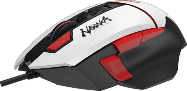 A4 TECH A4-W95 ULTRA NARAKA Bloody RGB Gejmerski mis, 2000Hz/100-20.000 DPI, White USB 135mm Slika 2