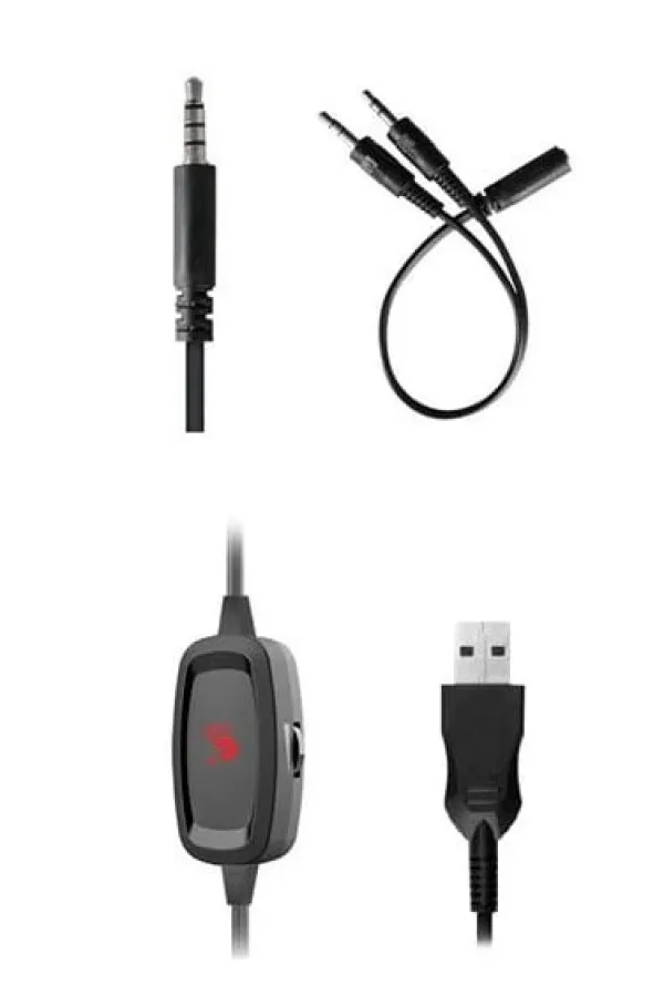 A4 TECH A4-G330P A4Tech Bloody gejmerske slusalice sa mikrofonom, SURROUND, 50mm/16ohm, colorLED, USB+3,5mm Slika 5