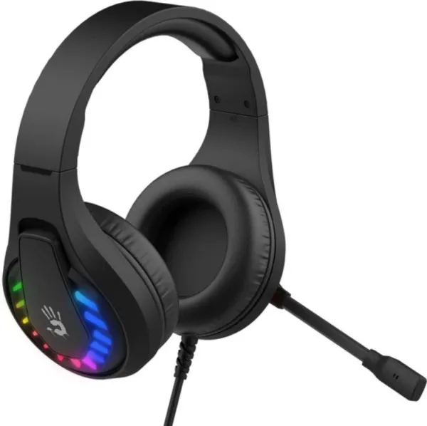 A4 TECH A4-G230 A4Tech Bloody gejmerske slusalice sa mikrofonom, 7.1 SURROUND, 50mm/16ohm, NEON, USB BLACK Slika 8