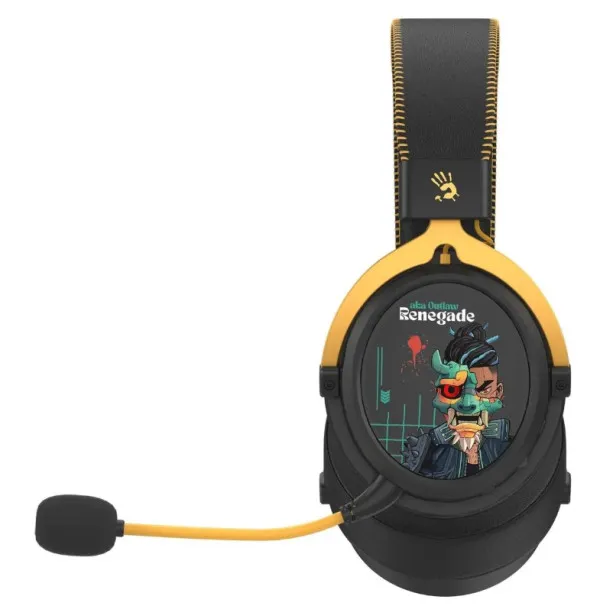 A4 TECH A4-MR595 A4Tech Bloody gejmerske slusalice sa mikrofonom, SURROUND, 50mm/32ohm, USB, Bluetooth Slika 9