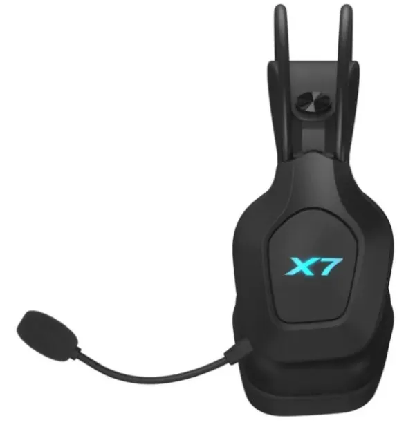 A4 TECH A4-XR-200 A4Tech X7 gejmerske slusalice sa mikrofonom, SURROUND, 50mm/16ohm, USB, LED,Bluetooth+2,4G Slika 5