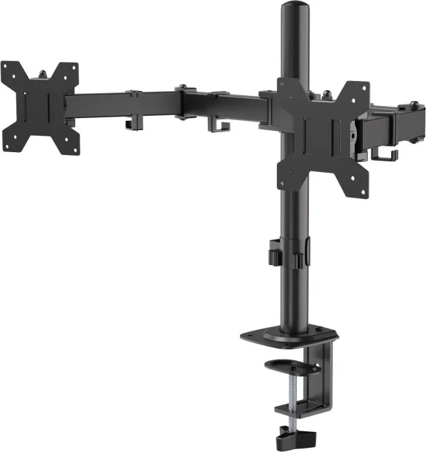 MA-D2-011 Gembird Podesivi dupli stoni drzac za monitor, tilt, 17-32 max.2x9kg Slika 6