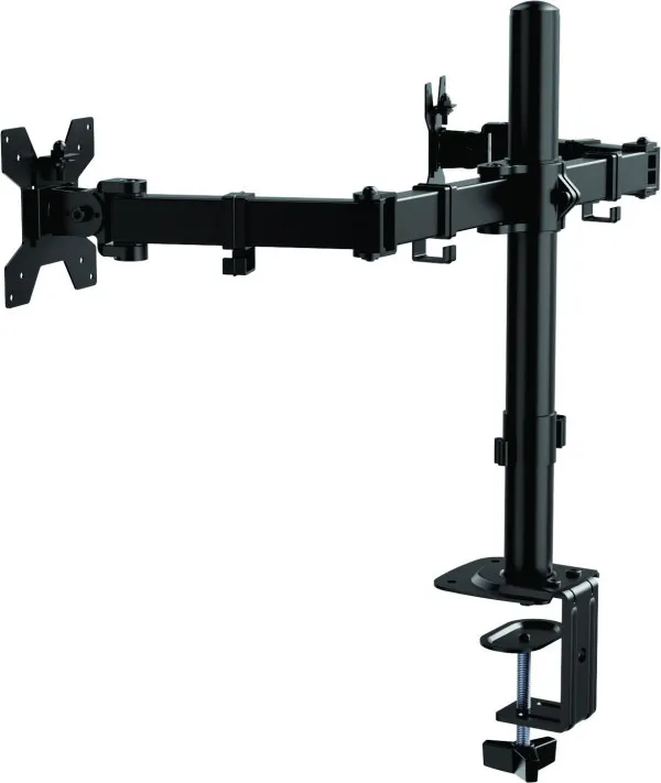 MA-D2-011 Gembird Podesivi dupli stoni drzac za monitor, tilt, 17-32 max.2x9kg Slika 5