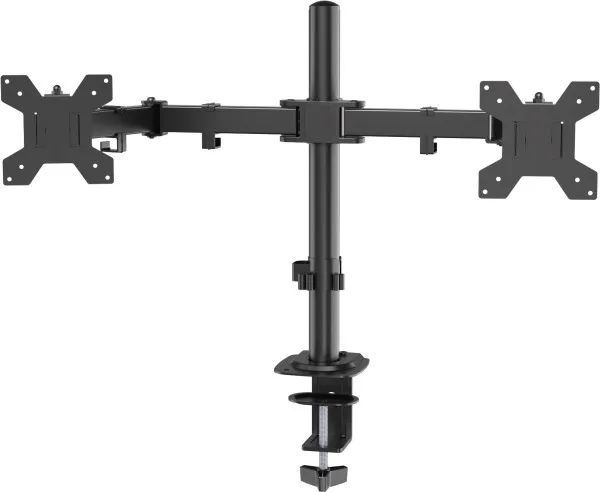 MA-D2-011 Gembird Podesivi dupli stoni drzac za monitor, tilt, 17-32 max.2x9kg Slika 2
